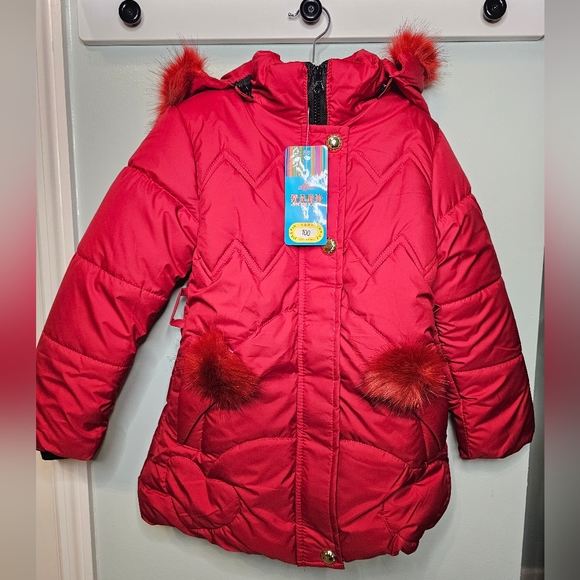 Girls Parka Size Medium NWT - Picture 1 of 4